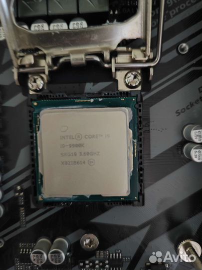 Intel core i9 9900k