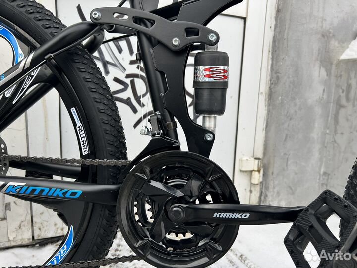 Велосипед складной на литых дисках