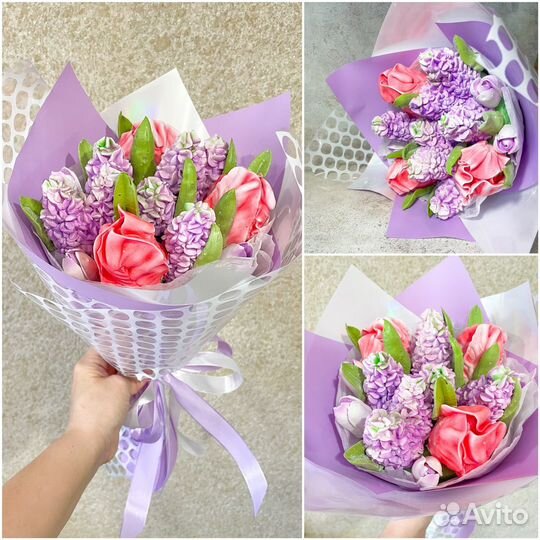 Зефирные тюльпаны