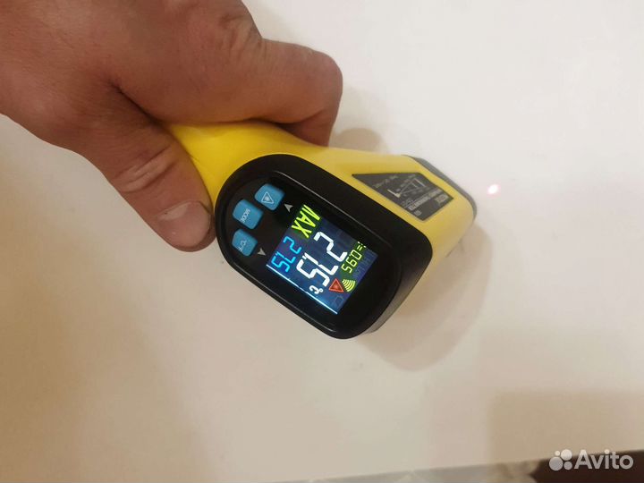 Пирометр бесконтактный (лазерный термометр)