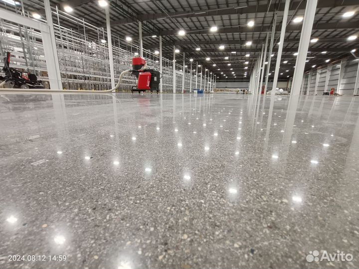 Шлифовка бетона