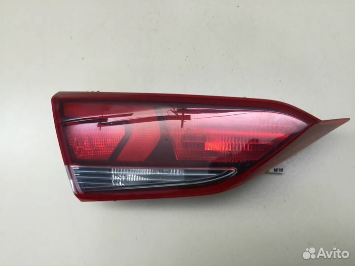 Фонарь задний внутренний левый Hyundai Solaris 201