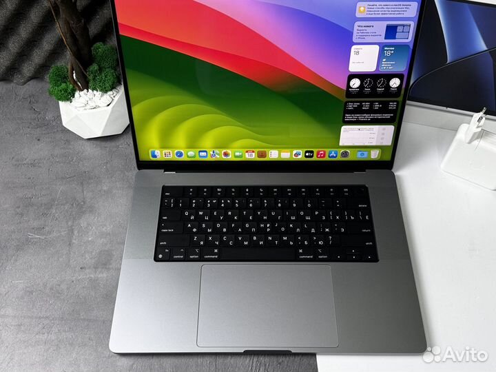 Самый Топ MacBook Pro 16 M1 Max 64GB 1TB 4 Цикла