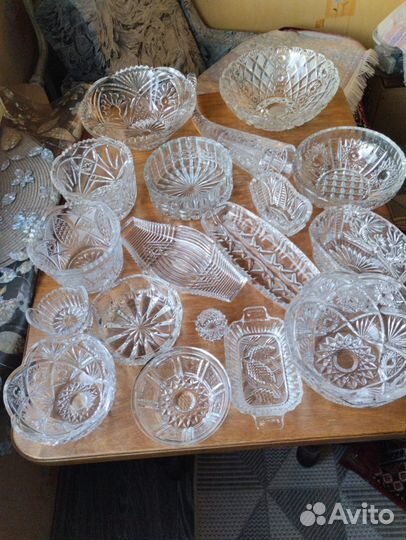 Хрустальные изделия СССР