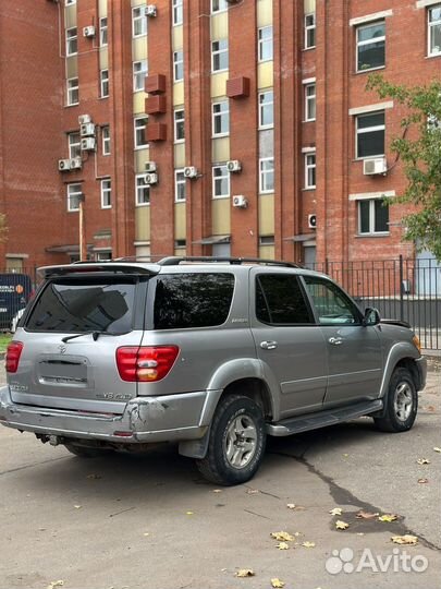 Toyota Sequoia 4.7 AT, 2001, 305 000 км