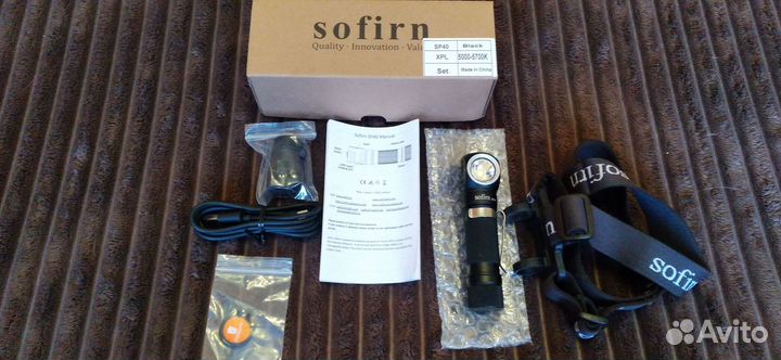Фонарь Sofirn sp40 новый