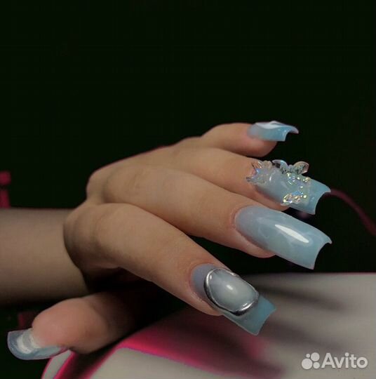 Маникюр и гель лак, Наращивание