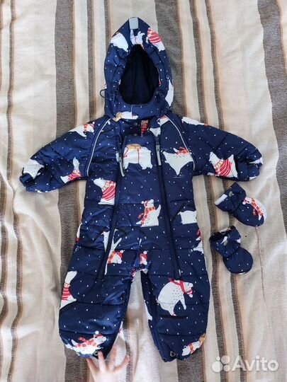 Комбинезон зимний crockid 68 74