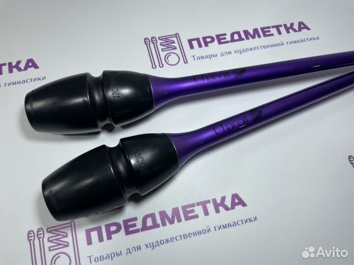 Булавы Chacott Hi-grip 45 см - фиолетовые 174