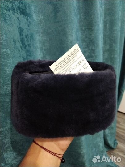 Мужская зимняя шапка полиции