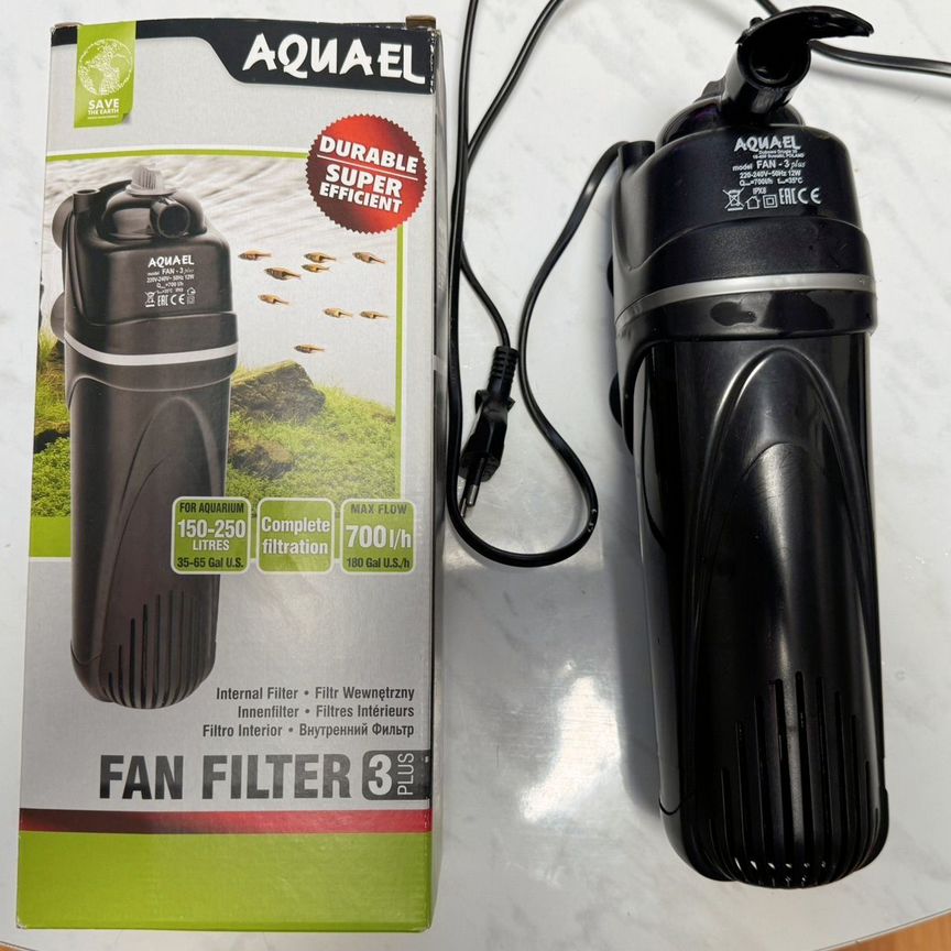 Фильтр aquael fan 3 и нагреватель Dophin AH-1006