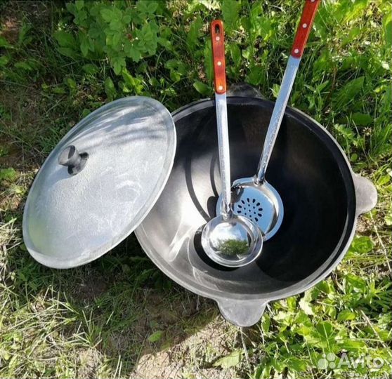 Казан чугунный 6 литров