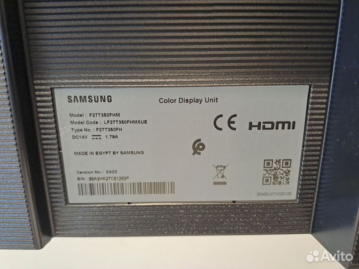 Монитор Samsung 27