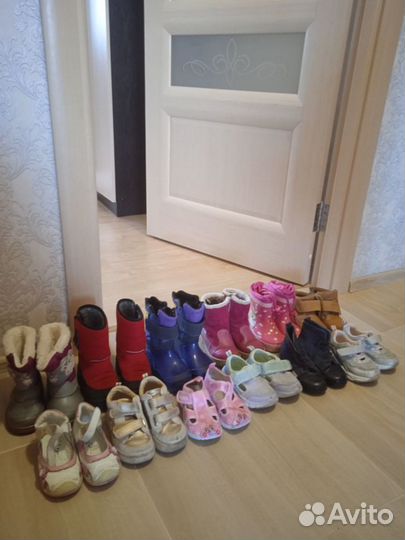 Обувь для девочки 2-4 лет