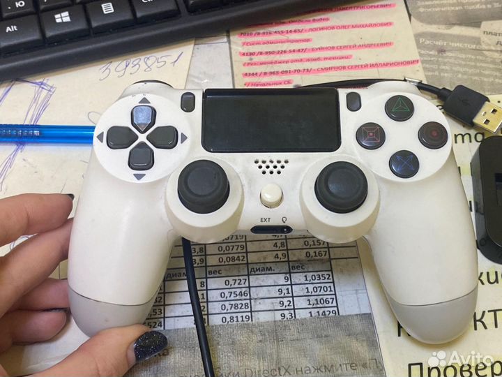 Геймпад Sony DualShock 4 v2 CUH-ZCT2E (2шт) + зу