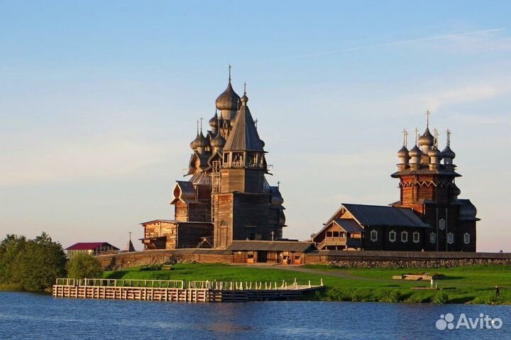 Тур на Кижи,Рыбалка,Прогулка по Онежскому озеру