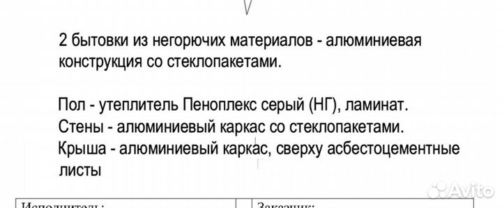 Бысровозводимый офис, торговый павильон