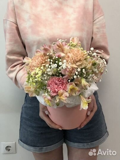 Коробочка с цветами