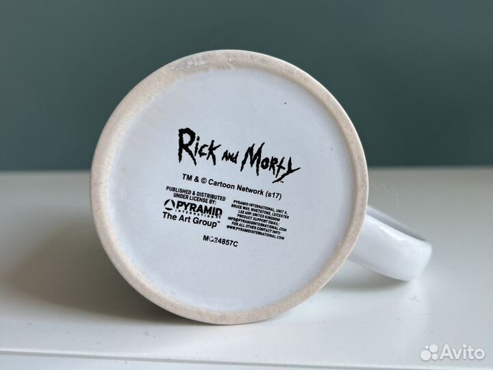Кружка с принтом Рик и Морти Rick and Morty