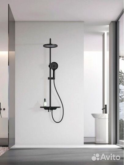 Душевая стойка aquame AQM8002B