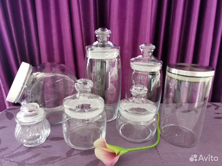 Банка для хранения сыпучих продуктов