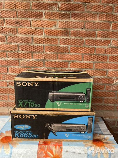 Видеомагнитофон sony VHS