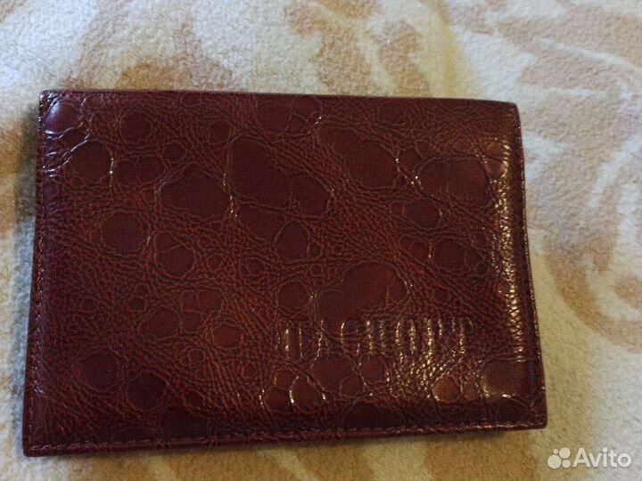 Обложка для паспорта натуральная кожа