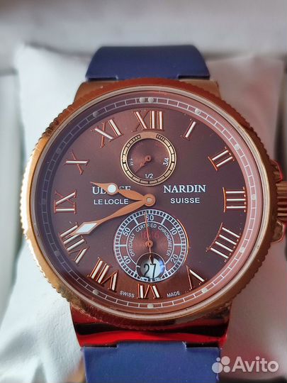 Часы ulysse nardin,механика,автоподзавод