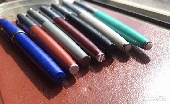 Перьевые авторучки ручки СССР 7шт. Рабочие