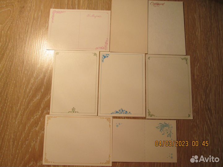 32 Открытки СССР 8 марта