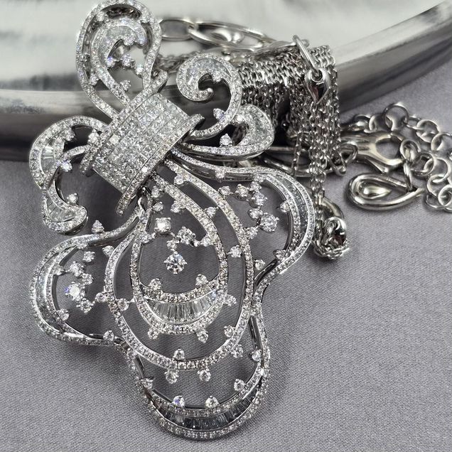 Итальянское колье 750 7.5 ct