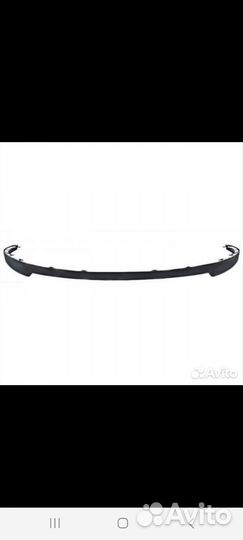 Губа, накладка, на бампер chevrolet cruze