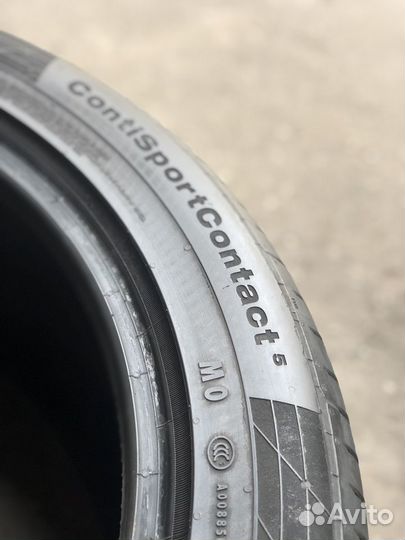 Continental ContiSportContact 5 245/45 R19 и 275/40 R19