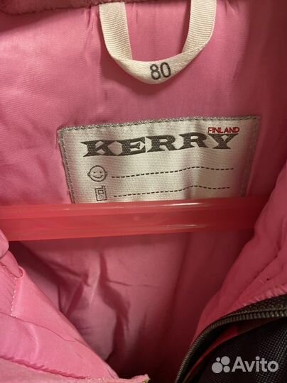Зимний комбинезон kerry 80 для девочки