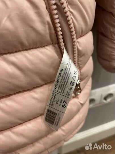 Парка двусторонняя для девочки 6-7 лет