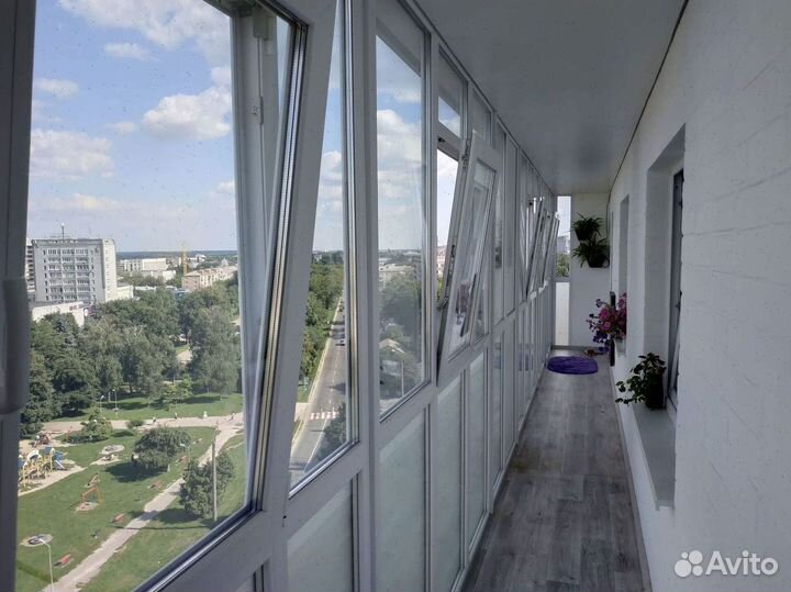 Балконы пластиковые француз
