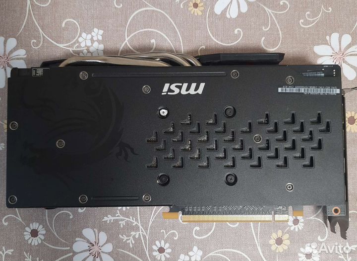 Видеокарта rx580 8gb msi
