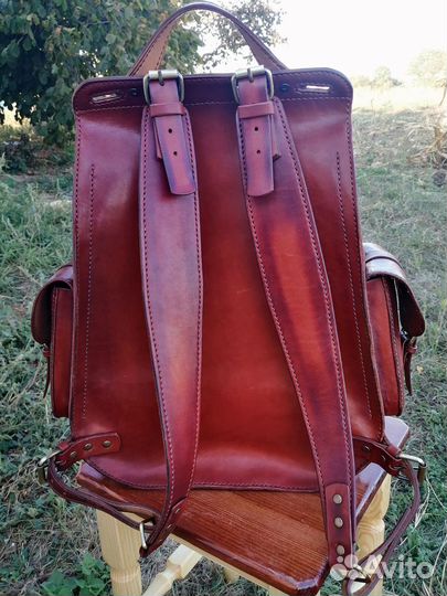 Рюкзак натуральная кожа
