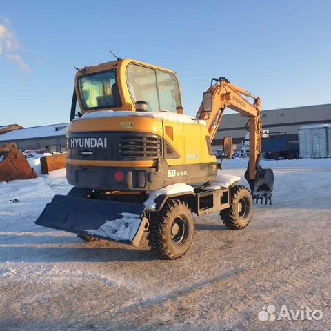 Мини-экскаватор Hyundai R60W-9S, 2022