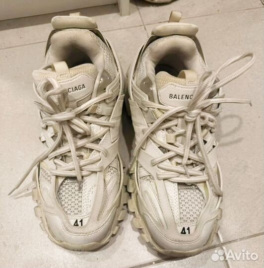 Balenciaga track 1 white