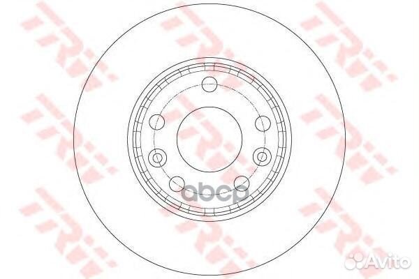 Диск тормозной пер megane III/fluence/laguna DF
