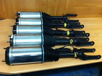 Пневмобаллоны, пневмостойки Mercedes164 ML перед