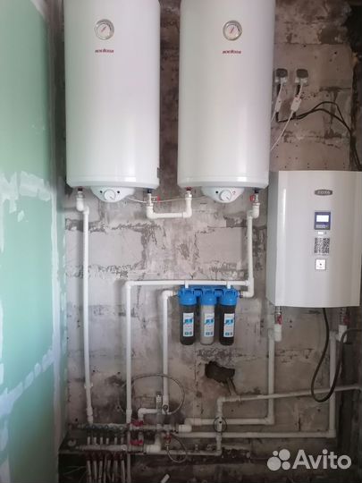 Услуги сантехника отопление