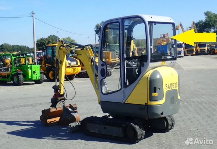 Стекло заднее на Wacker Neuson 1703