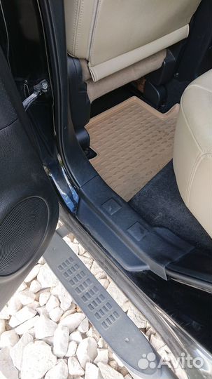 Пороги труба с проступью Nissan X-Trail