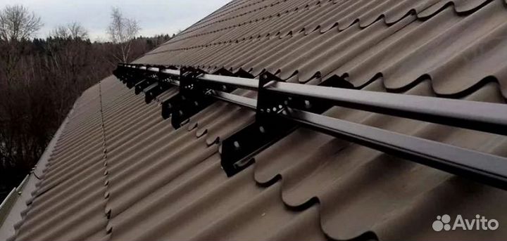 Долговечные снегозадержатели для крыши