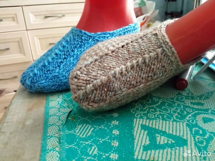 Следочки вязаные