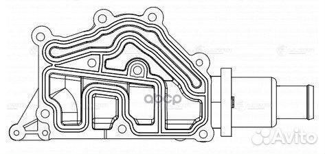 LT0924 luzar Термостат для а/м Renault Fluence