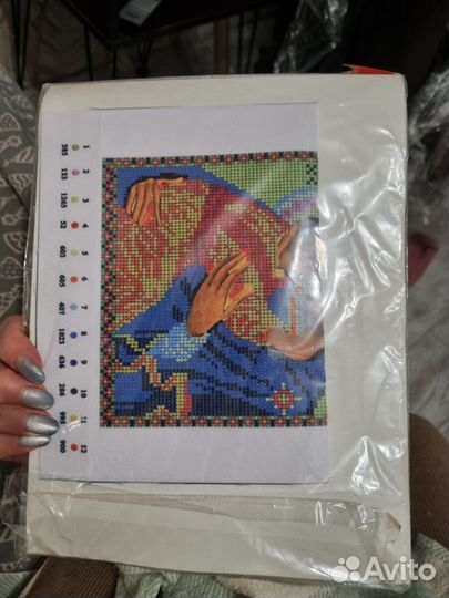 Вышивка бисером икона