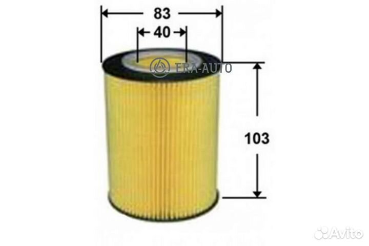 Azumi OE32027 Фильтр масляный BMW 3 E36/E46, 5 E39